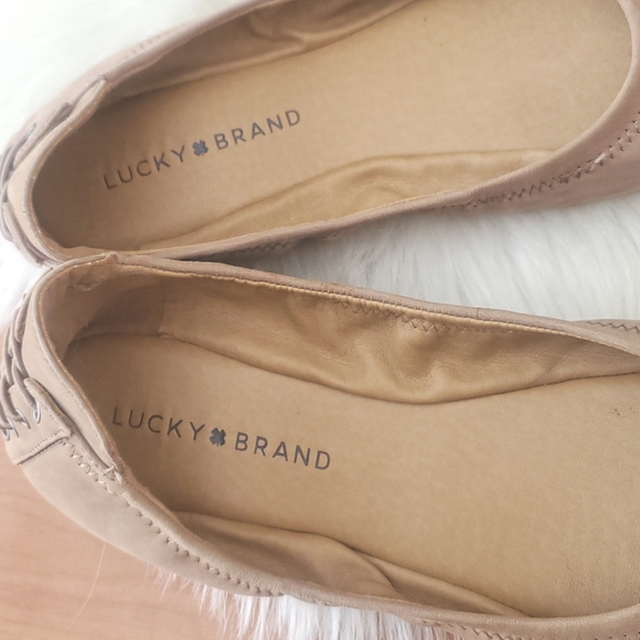 Lucky Brand Women's Tan Ballet Flats 9M - Picture 4 of 6